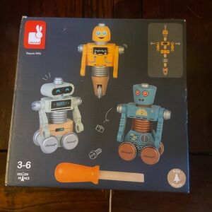 Brico'Kids Take-Apart DIY Robots 53 Piece Set – Ages 3 Years+ - J06473